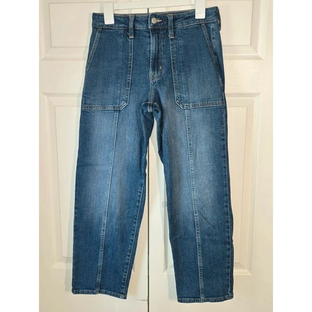 Old Navy Women's OG Loose High-rise Straight Jeans Size 6 Petite